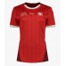 Maillot de foot Suisse Domicile vêtements Femmes Europe 2024 Manches Courtes